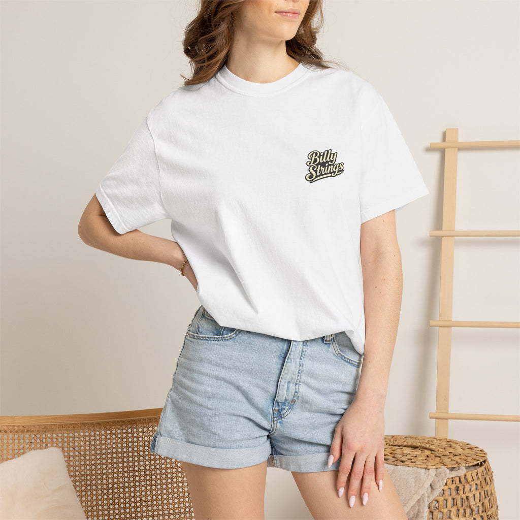 Billy Strings Shirt – Minimal Left Chest Logo Jamgrass Tee