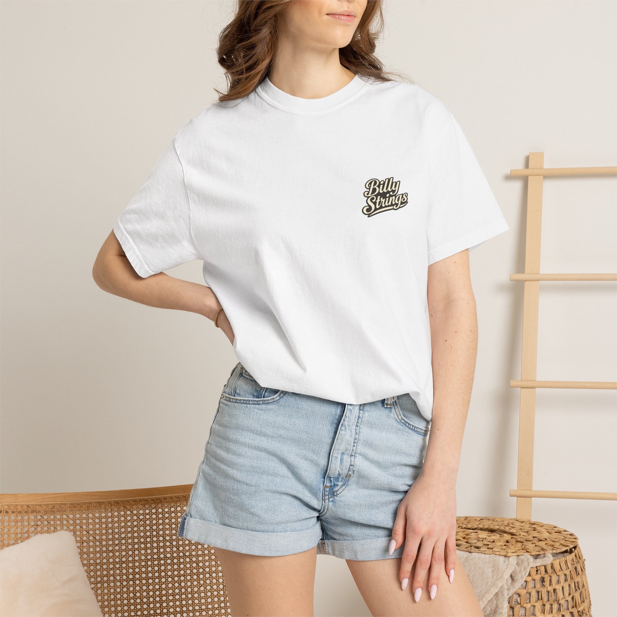 Billy Strings Shirt – Minimal Left Chest Logo Jamgrass Tee