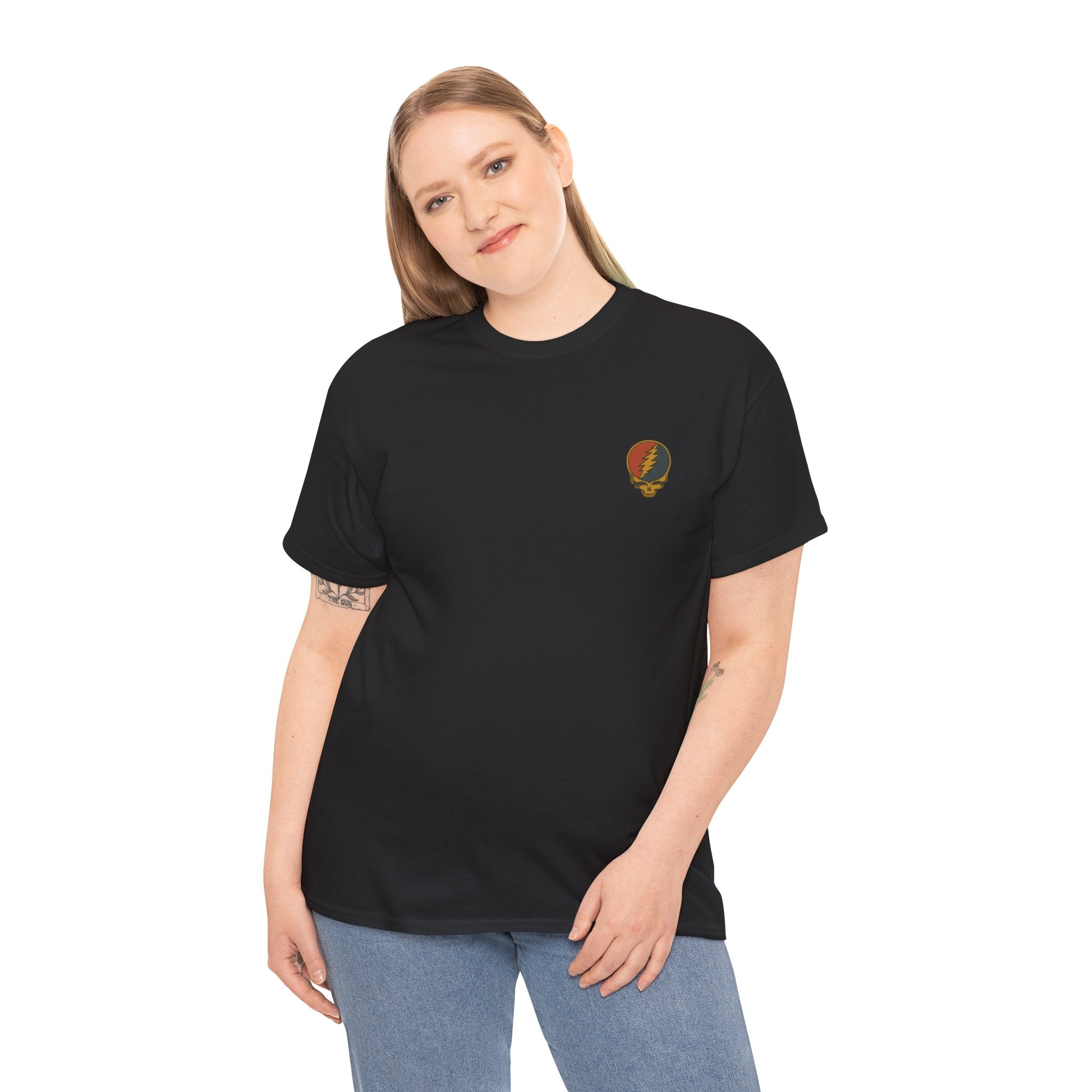 Steal Your Face Shirt | Grateful Dead T-Shirt | Minimal Left Chest Deadhead Tee