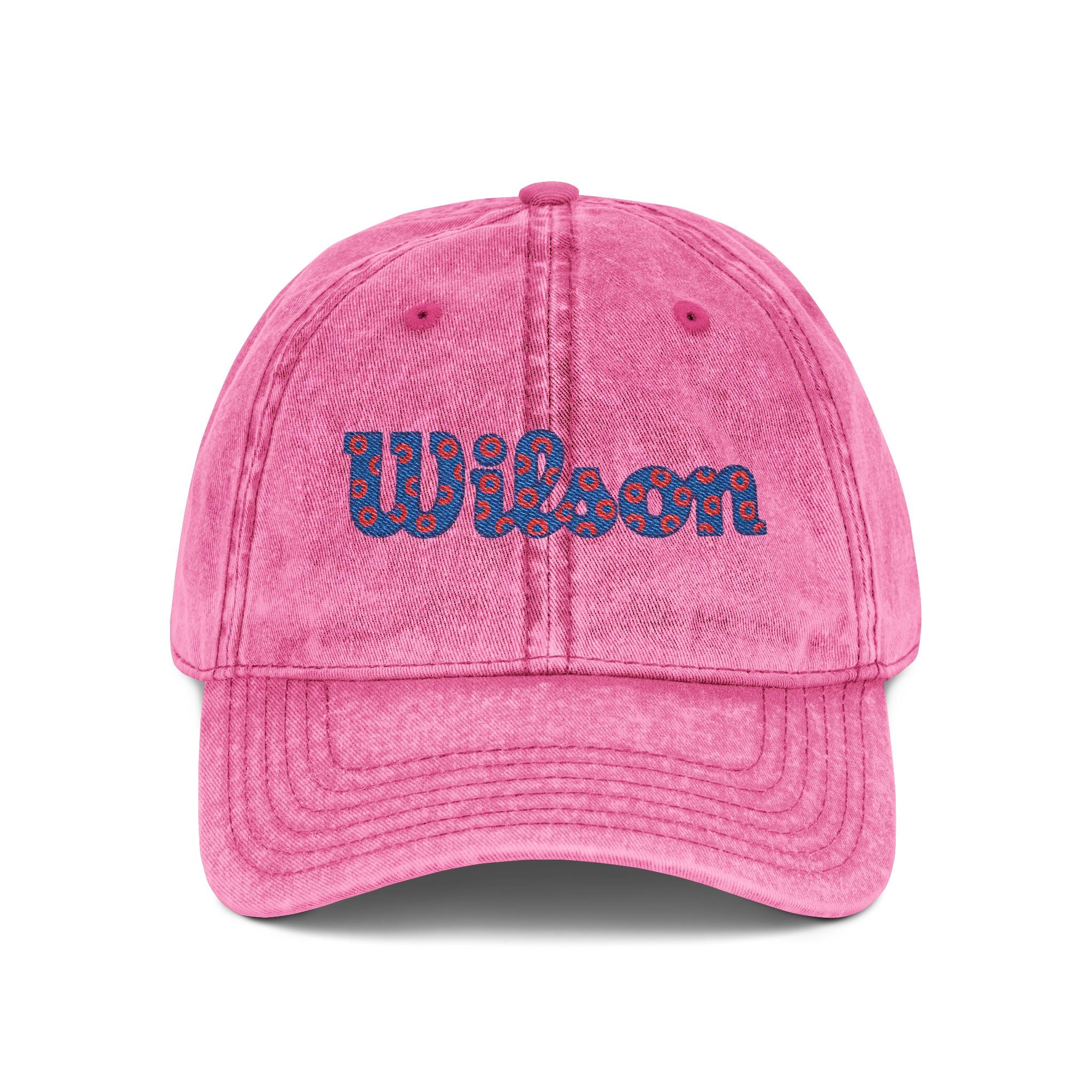 Phish Wilson Hat | Vintage Washed Phish Donut Cap | Jam Band Embroidered Hat