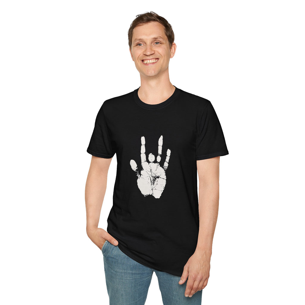 Grateful Dead Jerry Garcia Hand Print Shirt | Deadhead festival Tee | Jam Band Concert T-Shirt