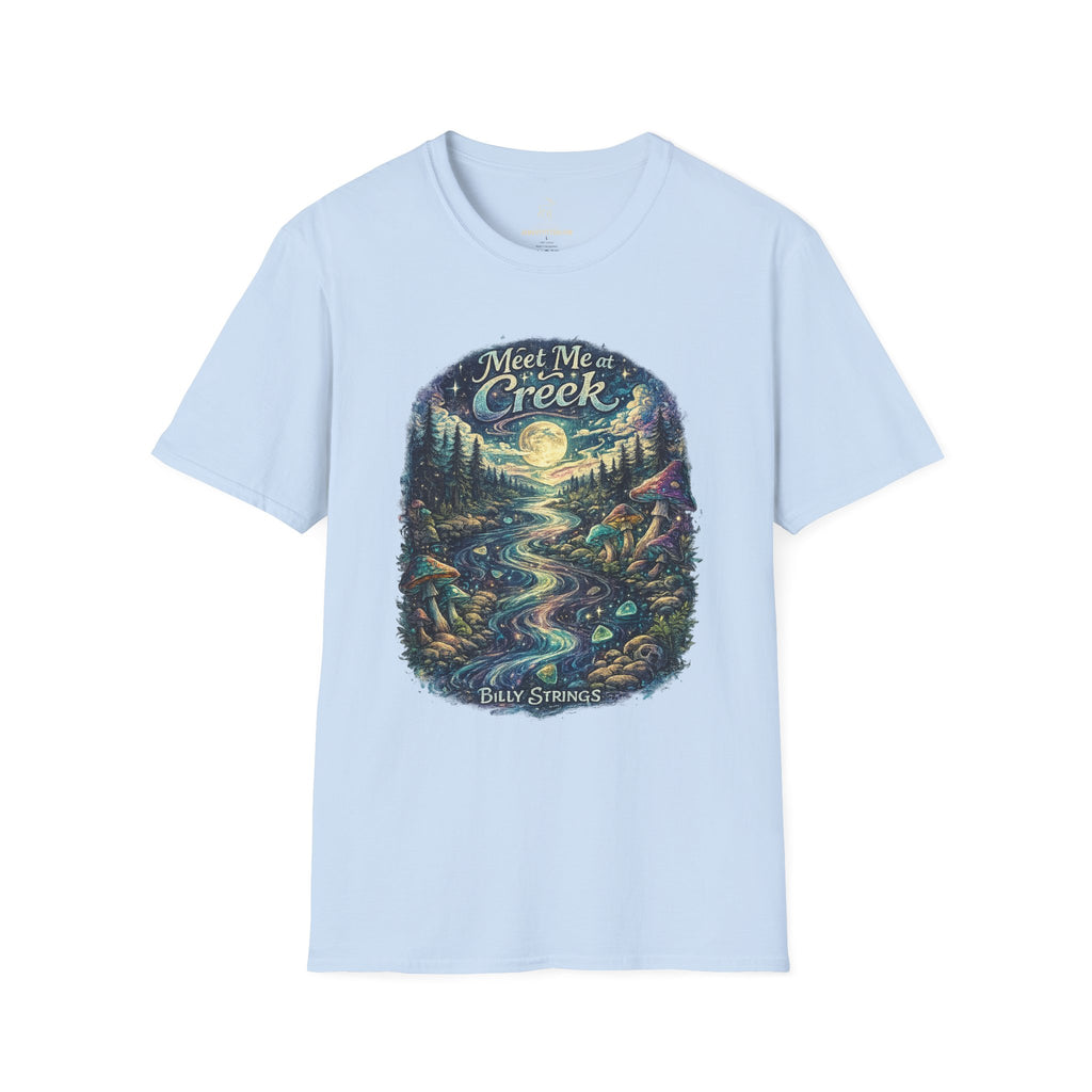 Billy Strings Meet Me at the Creek Shirt – Psychedelic Jam Band Festival Tee