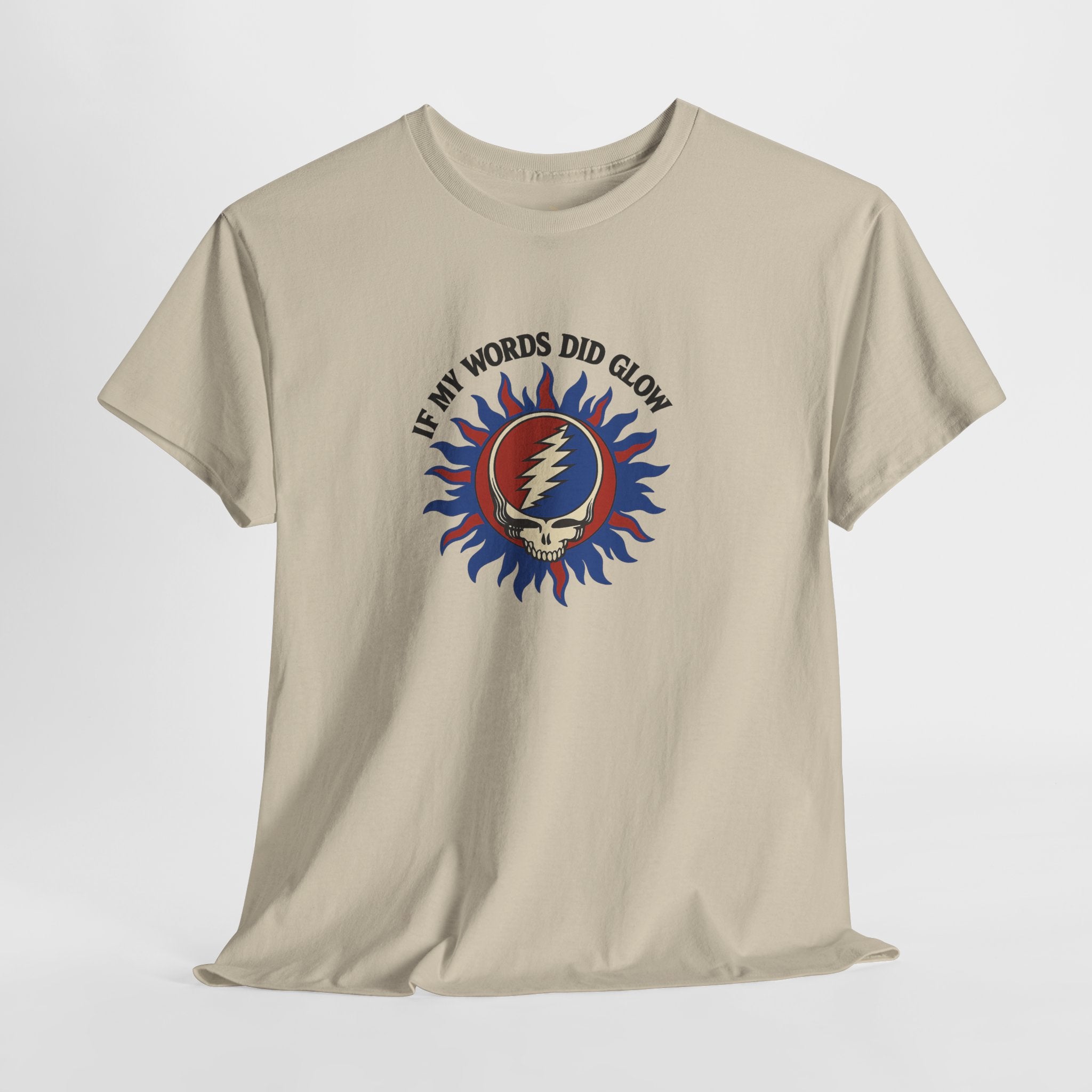 Grateful Dead Ripple Shirt | If My Words Did Glow Tee | Vintage Deadhead Graphic T-Shirt