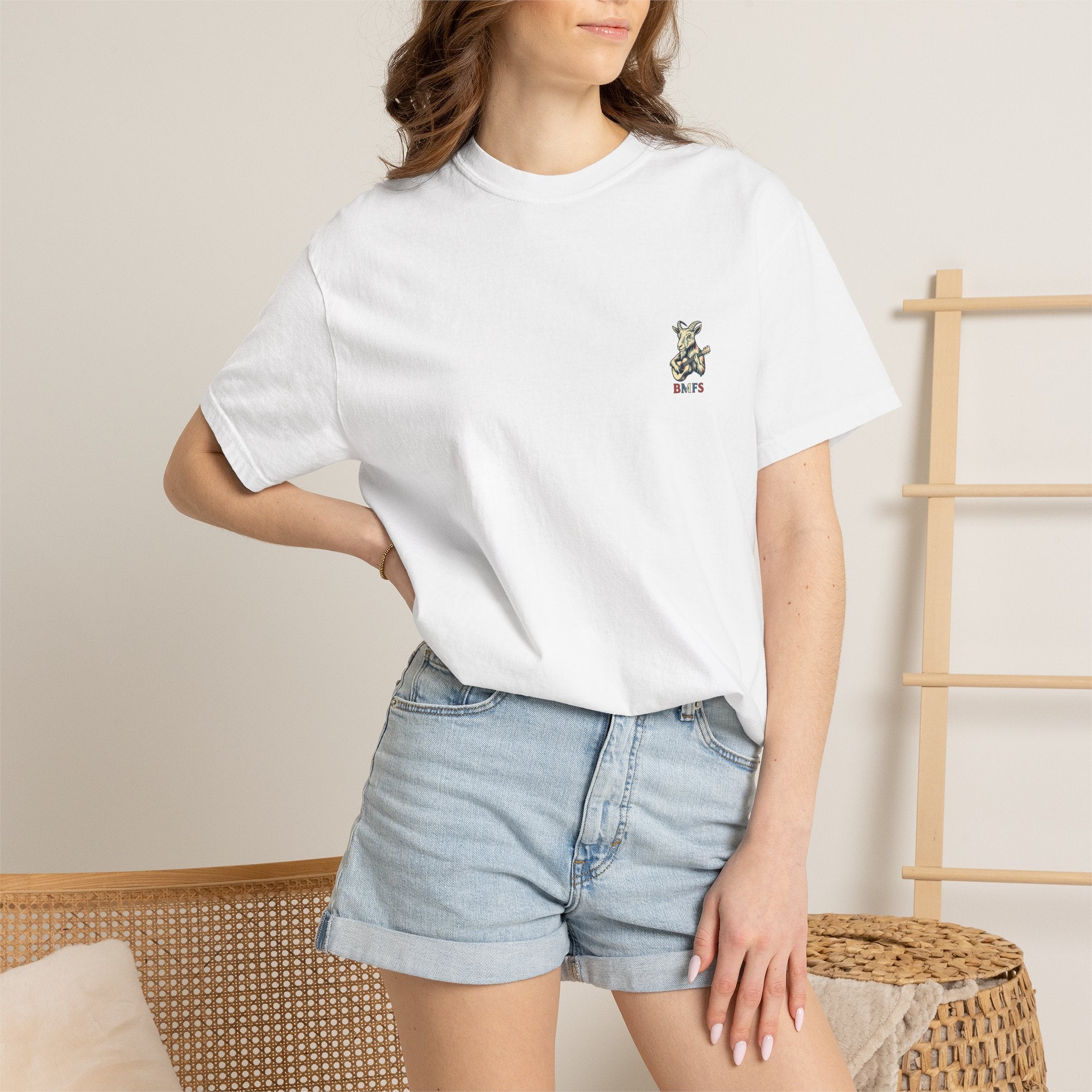 Jam Grass Goat Shirt – Bluegrass Festival Tee – BMFS Style T-Shirt
