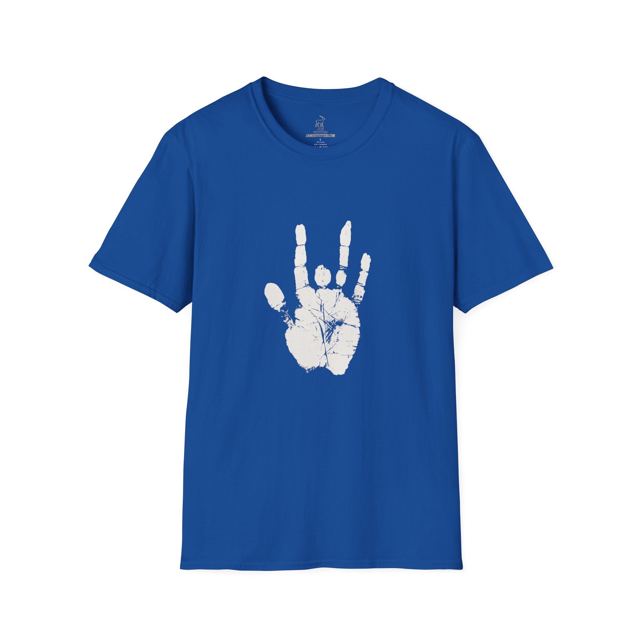 Grateful Dead Jerry Garcia Hand Print Shirt | Deadhead festival Tee | Jam Band Concert T-Shirt