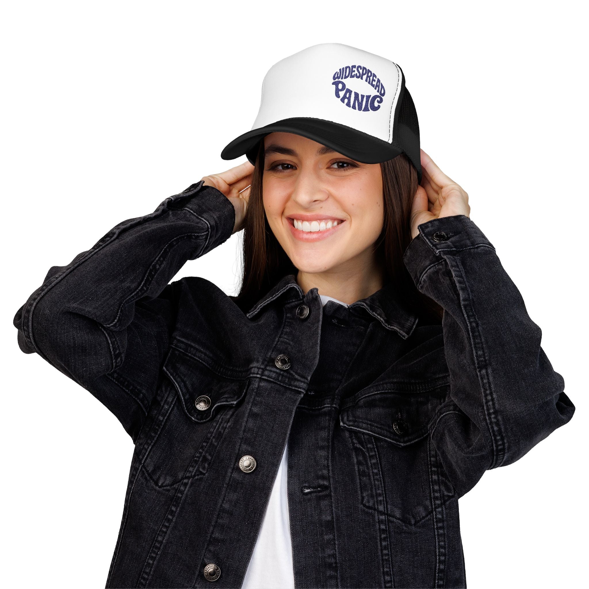 Widespread Panic Trucker Hat | Retro WSP Embroidered Cap | Jam Band Foam Mesh Hat