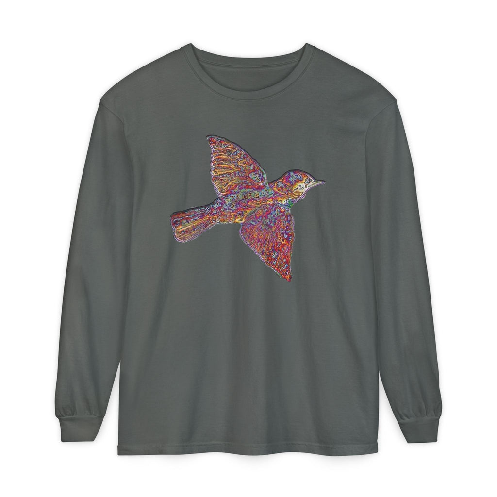 WSP Premium Long Sleeve Shirt | Widespread Panic Love Bird Tee | Comfort Colors Heavy Weight Cotton
