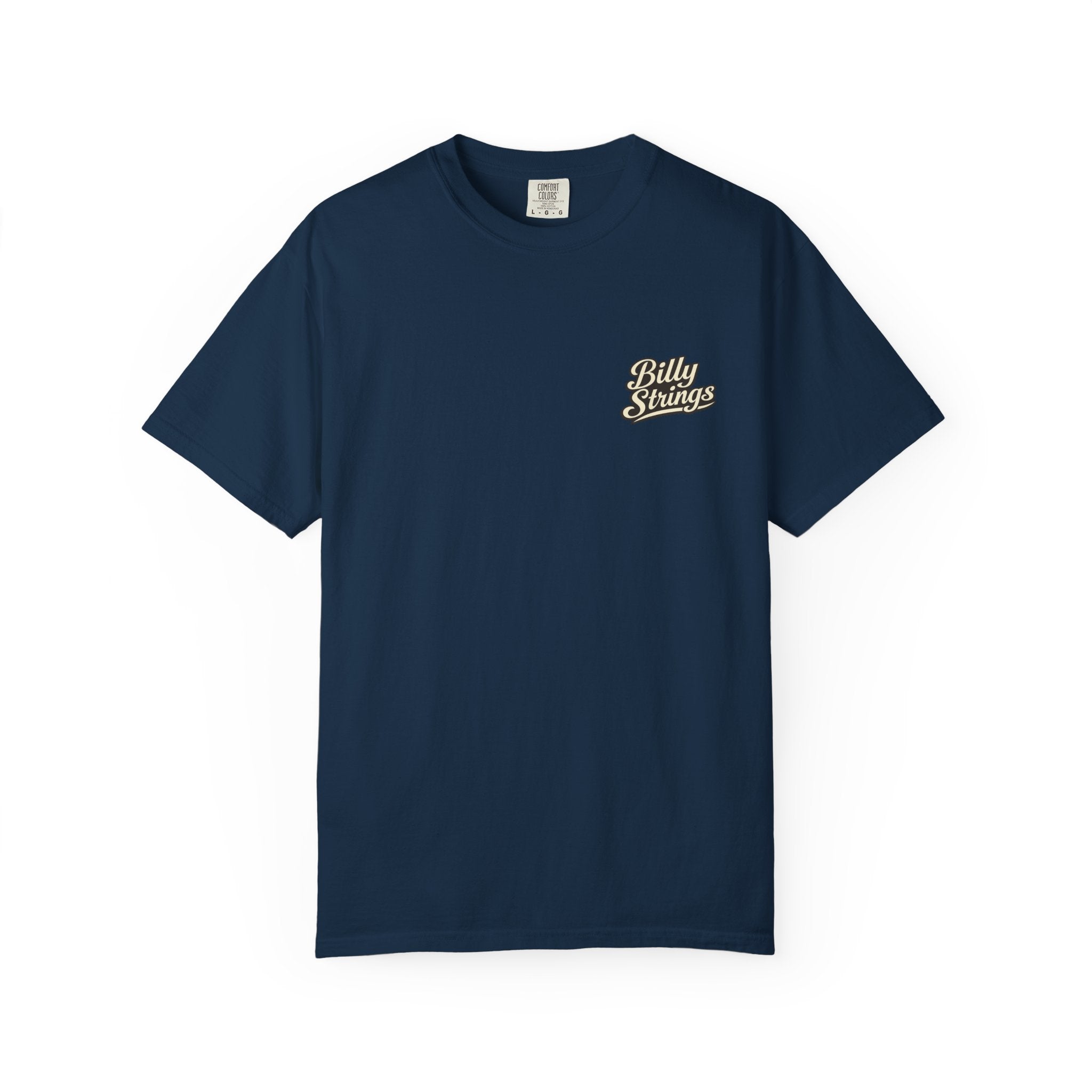 Billy Strings Shirt – Minimal Left Chest Logo Jamgrass Tee