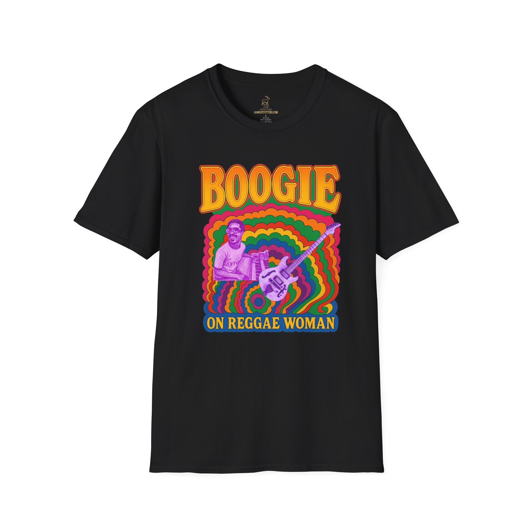 Phish Boogie On Reggae Woman Shirt | Jam Band Psychedelic Tee | Stevie Wonder Cover | Festival Tour T-Shirt