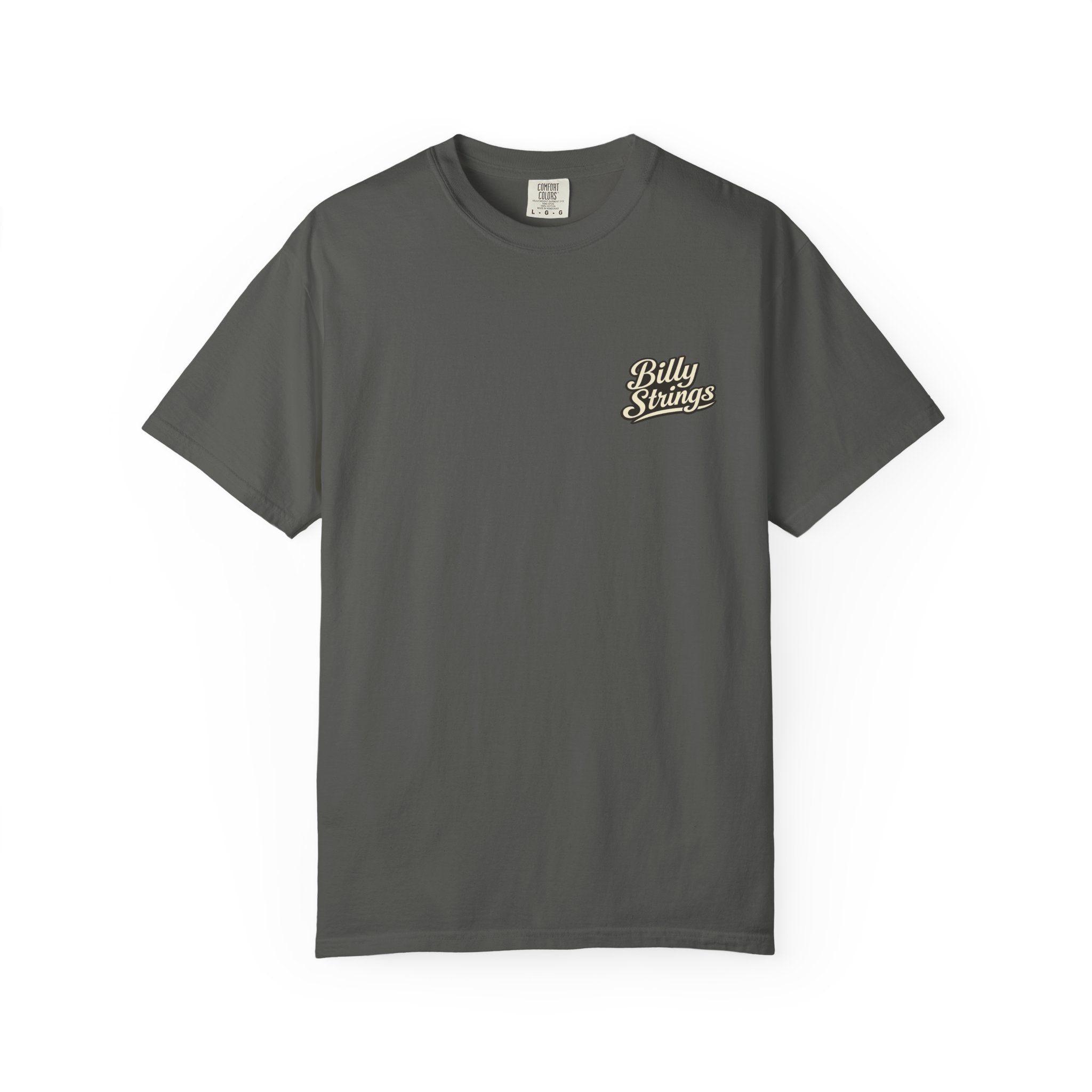 Billy Strings Shirt – Minimal Left Chest Logo Jamgrass Tee