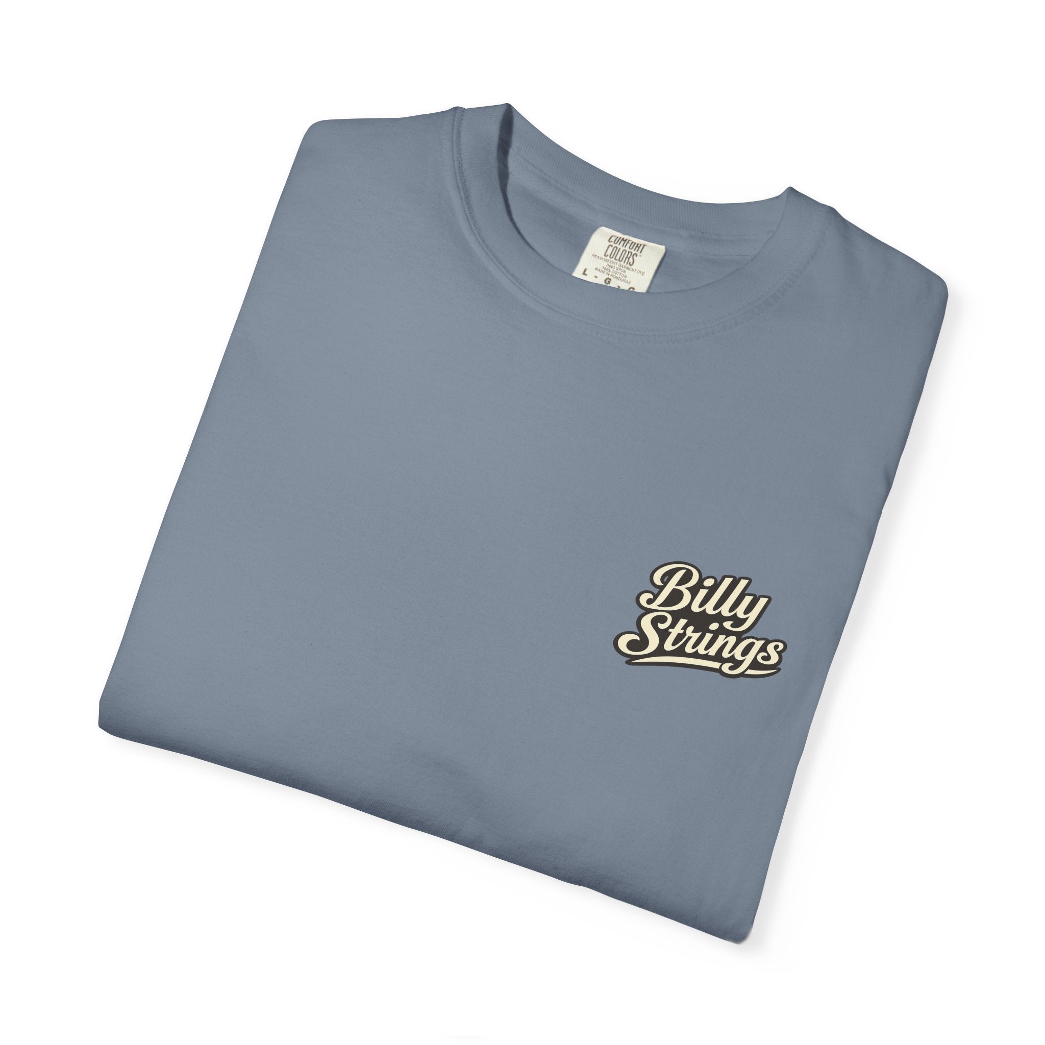 Billy Strings Shirt – Minimal Left Chest Logo Jamgrass Tee