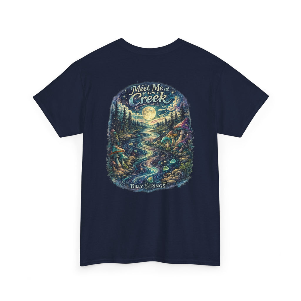 Billy Strings Meet Me at the Creek Shirt – Front & Back Print Jamgrass Tee