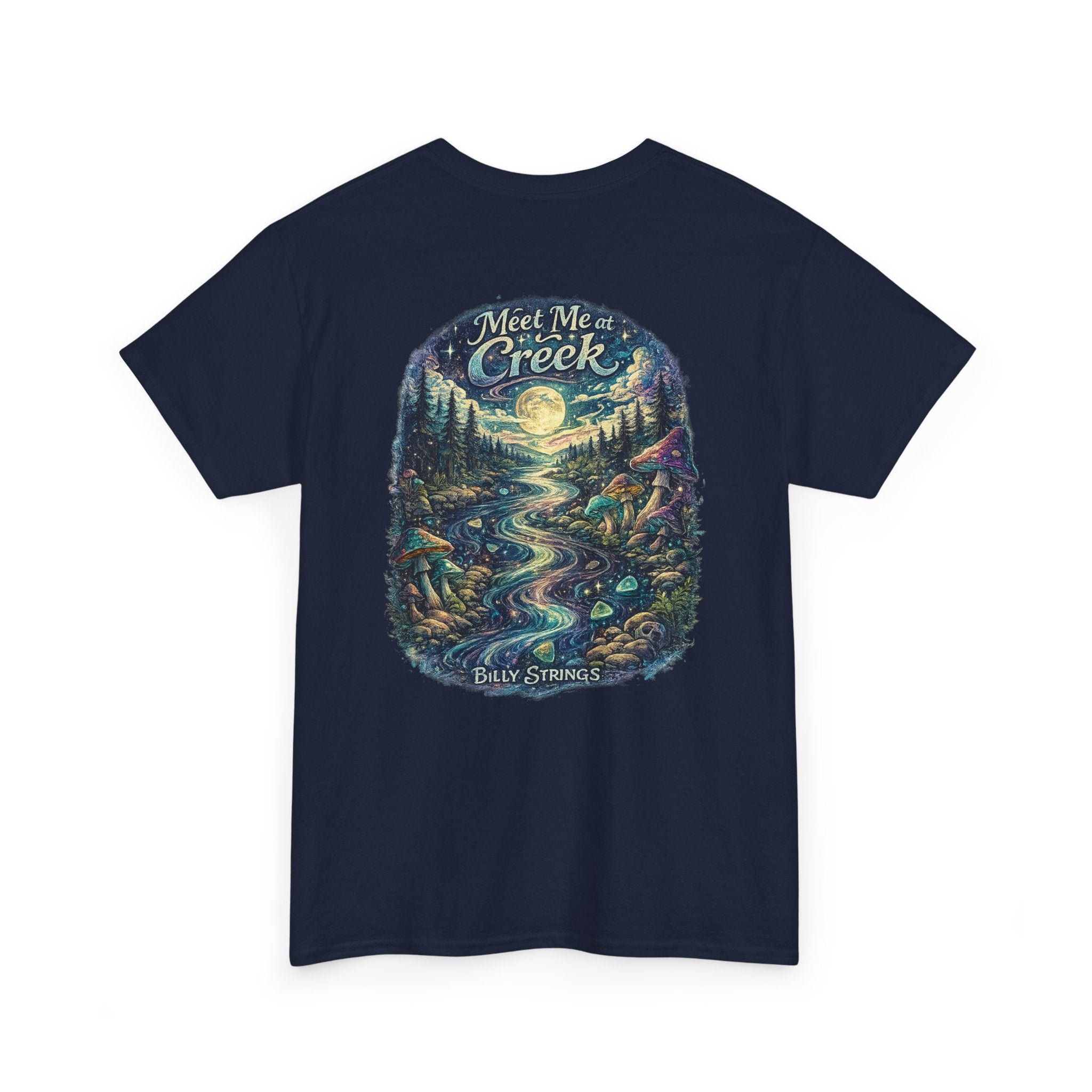 Billy Strings Meet Me at the Creek Shirt – Front & Back Print Jamgrass Tee