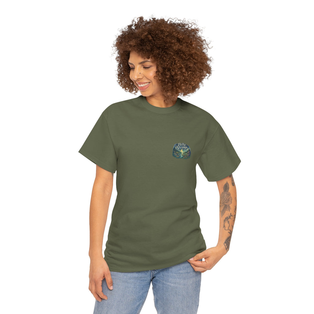 Billy Strings Meet Me at the Creek Shirt – Front & Back Print Jamgrass Tee