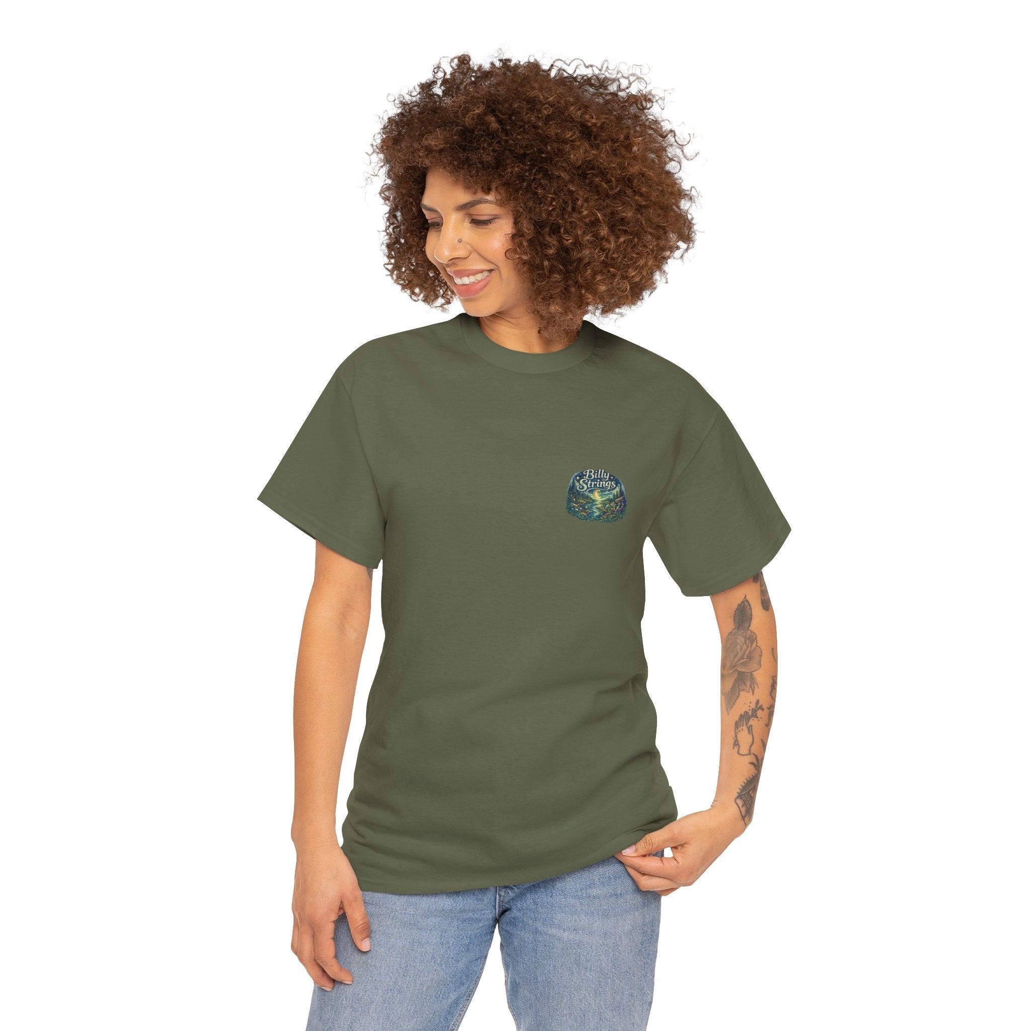 Billy Strings Meet Me at the Creek Shirt – Front & Back Print Jamgrass Tee