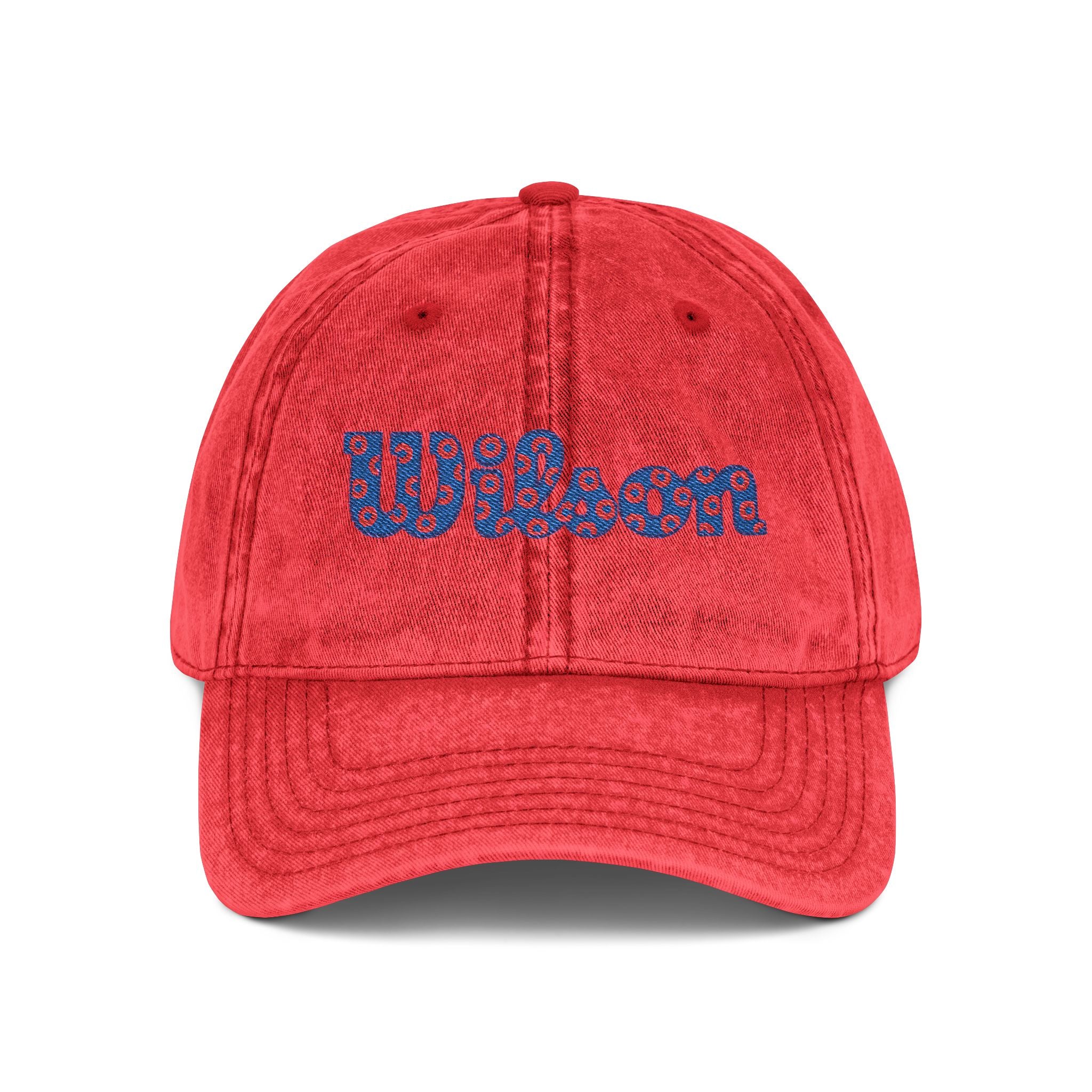 Phish Wilson Hat | Vintage Washed Phish Donut Cap | Jam Band Embroidered Hat