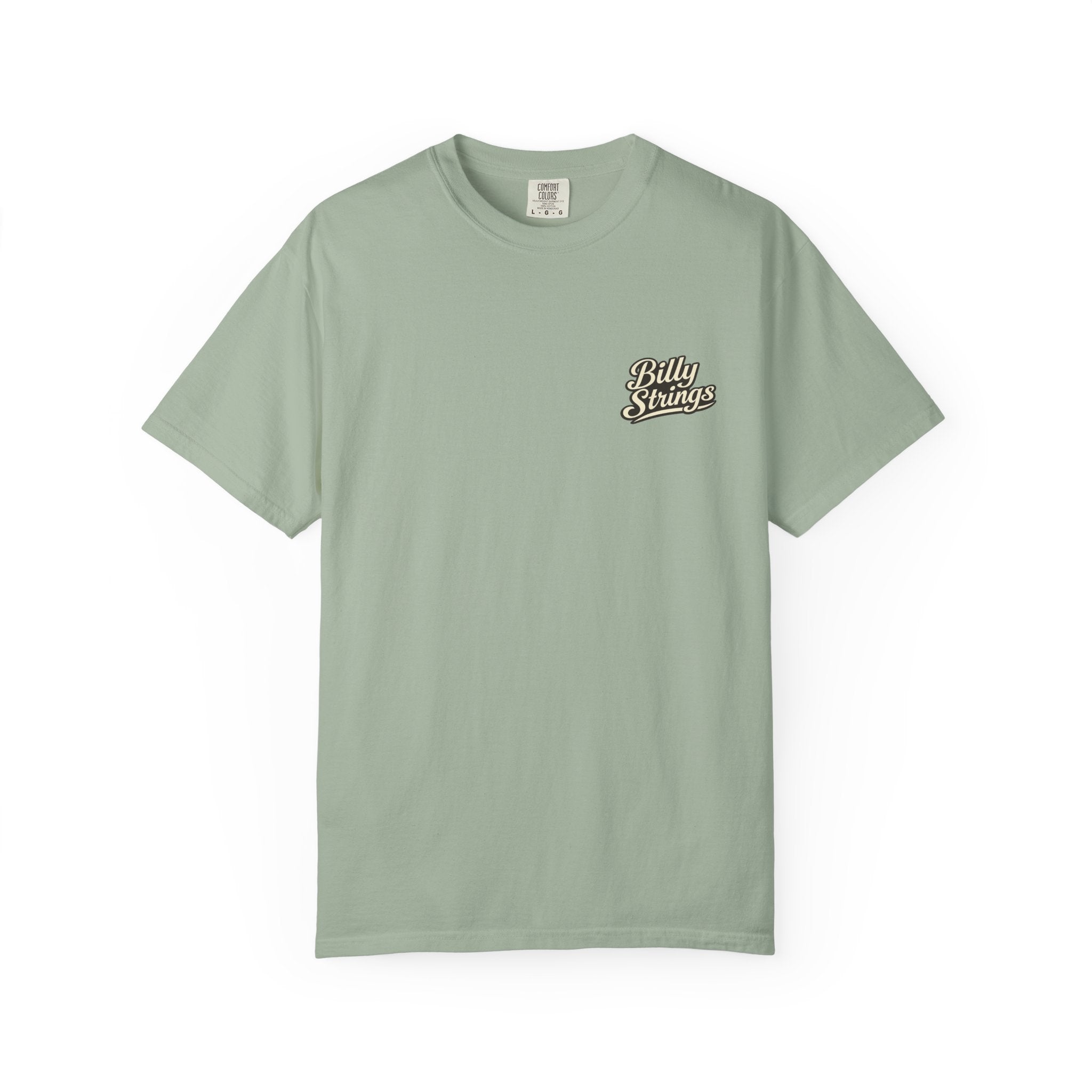 Billy Strings Shirt – Minimal Left Chest Logo Jamgrass Tee