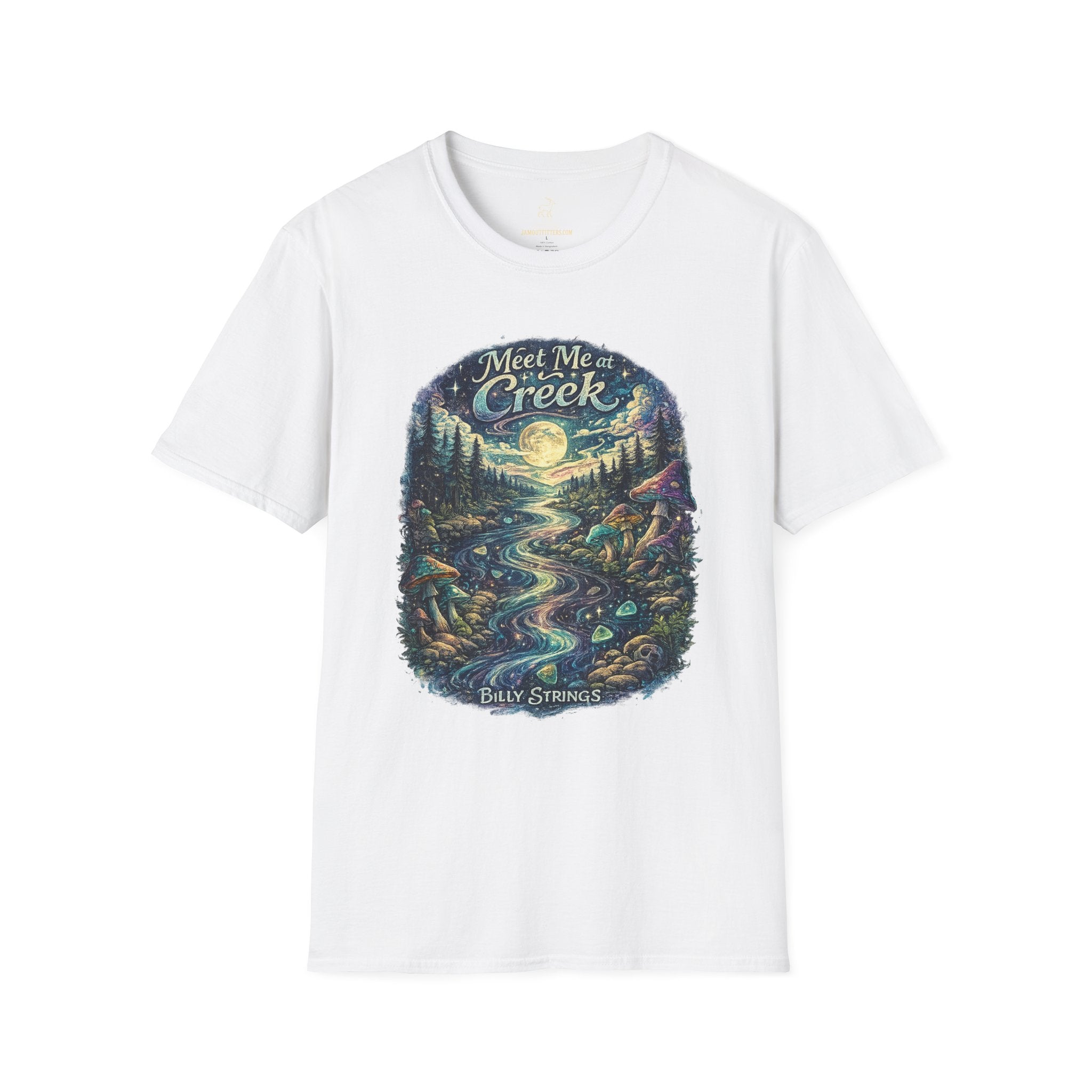 Billy Strings Meet Me at the Creek Shirt – Psychedelic Jam Band Festival Tee