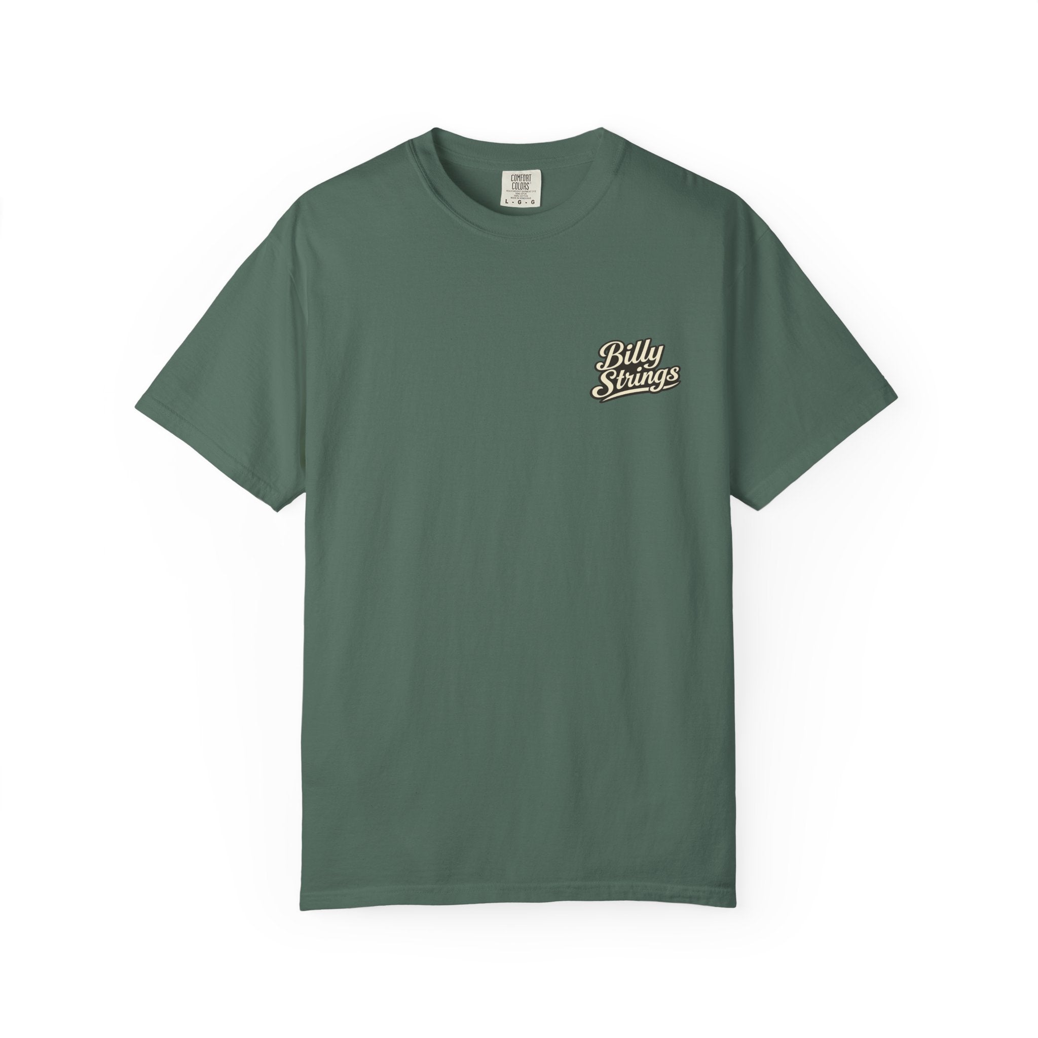 Billy Strings Shirt – Minimal Left Chest Logo Jamgrass Tee
