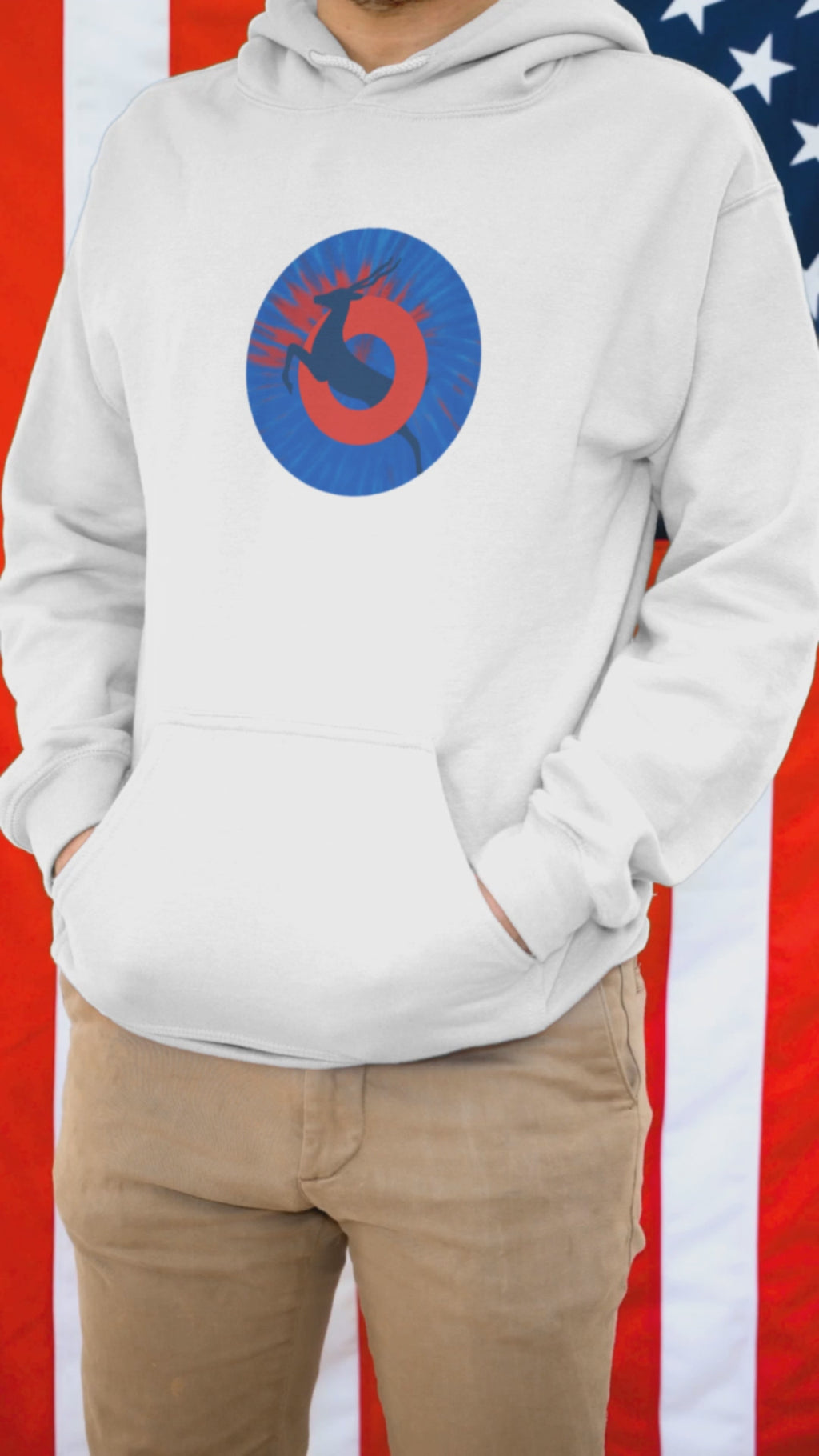 Phish Heavy Blend Hoodie | Antelope Tie Dye Sweatshirt | Jam Band Hoodie for Music Fans