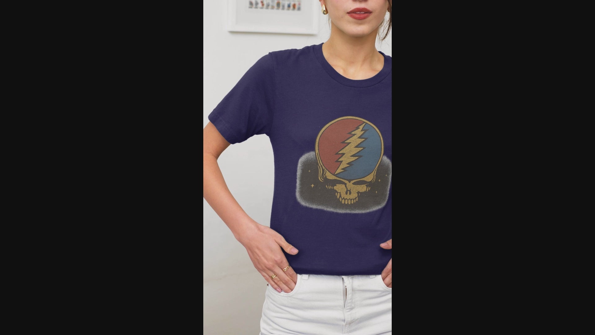 Grateful Dead Premium Shirt | Vintage Steal Your Face Tee | Deadhead Graphic Tee | Comfort Colors Heavyweight Cotton